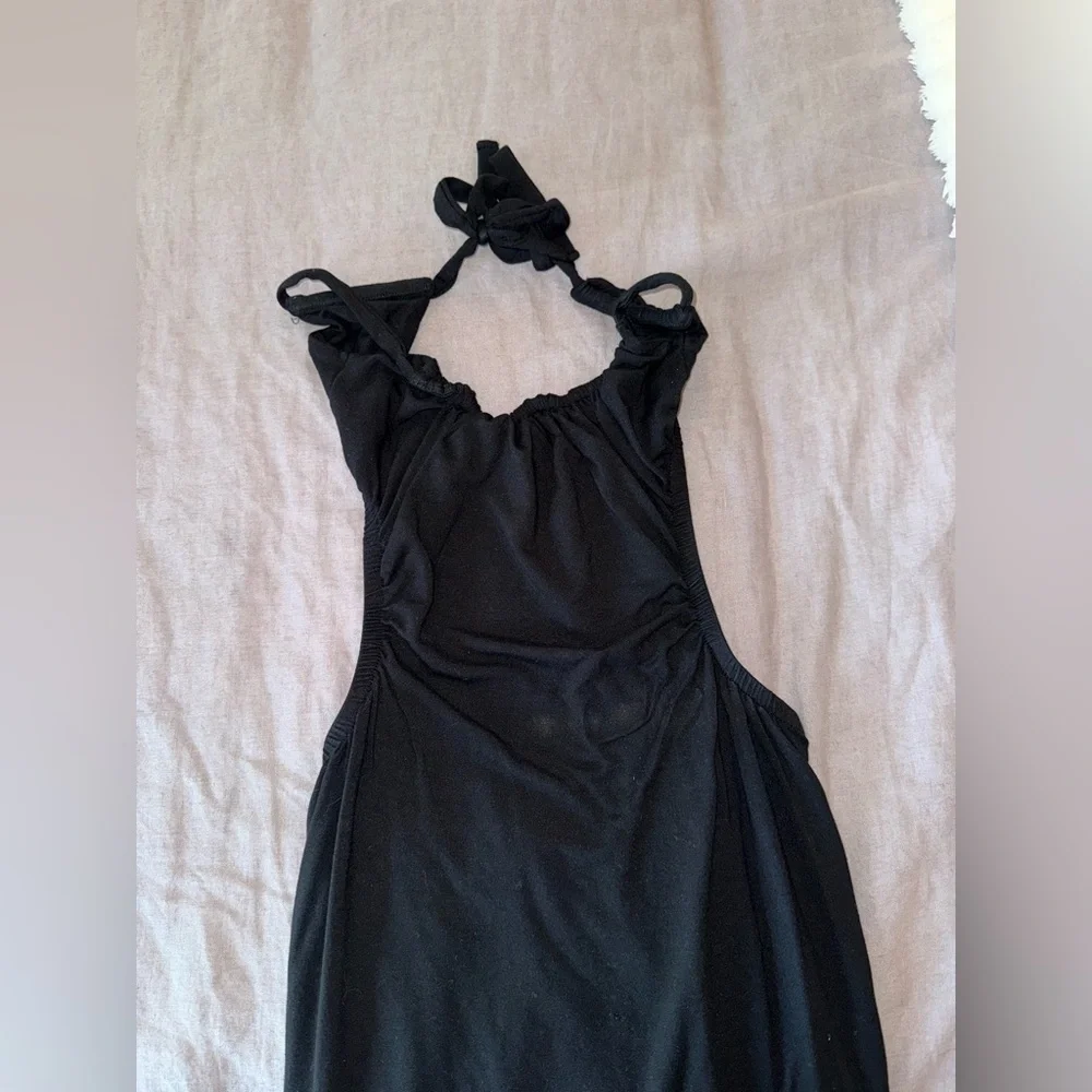Oh Polly Black Backless Dress - Picture 4 of 7
